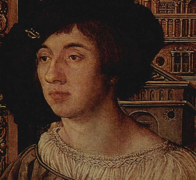 Ambrosius Holbein Portrat eines jungen Mannes oil painting picture